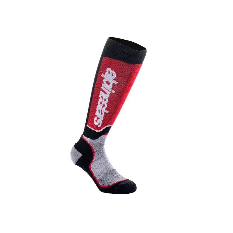 Alpinestars Socken Mx Plus Blk/Red/Gy von Alpinestars