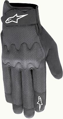 Alpinestars Stated Air, Handschuhe - Schwarz/Silber - M von Alpinestars