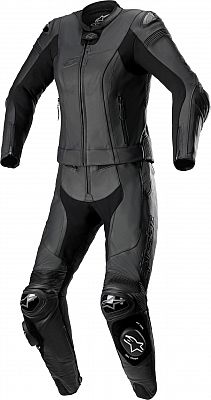 Alpinestars Stella Missile V2, Lederkombi 2tlg. Damen - Schwarz/Schwarz - 42 von Alpinestars