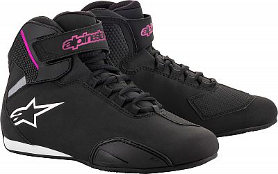 Alpinestars Stella Sektor, Kurzstiefel Damen - Schwarz/Pink - 11 US von Alpinestars
