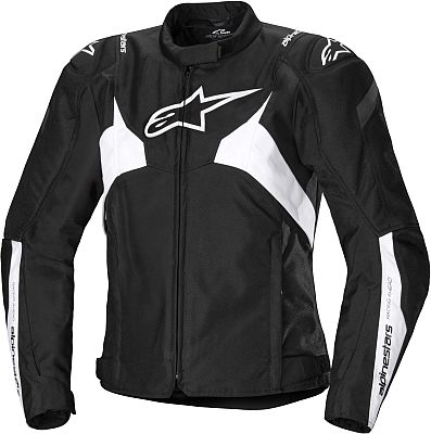 Alpinestars T-Jaws V4, Textiljacke wasserdicht Damen - Schwarz/Weiß - L Alpinestars T-Jaws V4, Textiljacke wasserdicht Damen - Schwarz/Weiß - L von Alpinestars