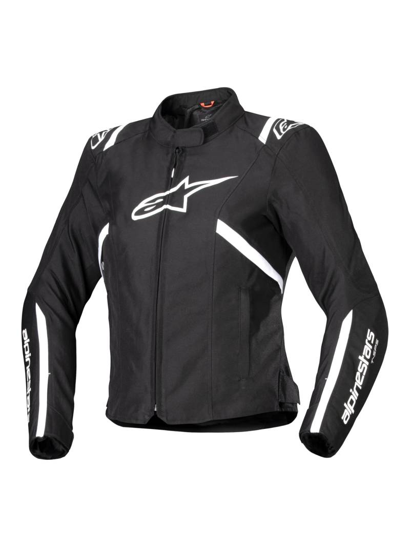 Alpinestars Stella T-SPS V2 WP Schwarz Weiß Damen Textil Motorrad Jacke, L von Alpinestars