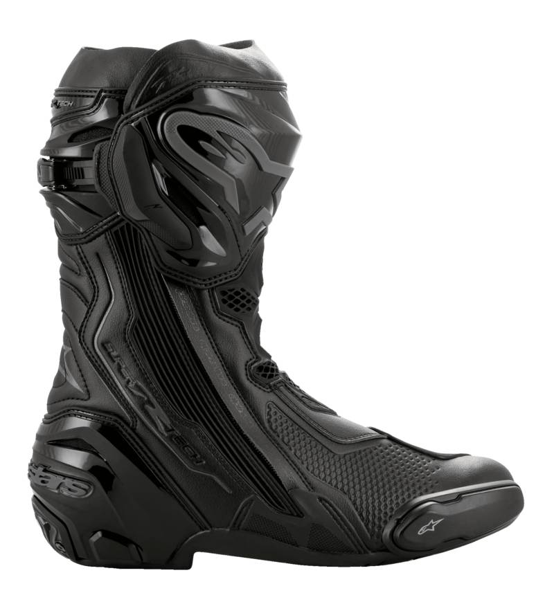 Alpinestars Supertech R Motorradstiefel (Black/Charcoal,45) von Alpinestars