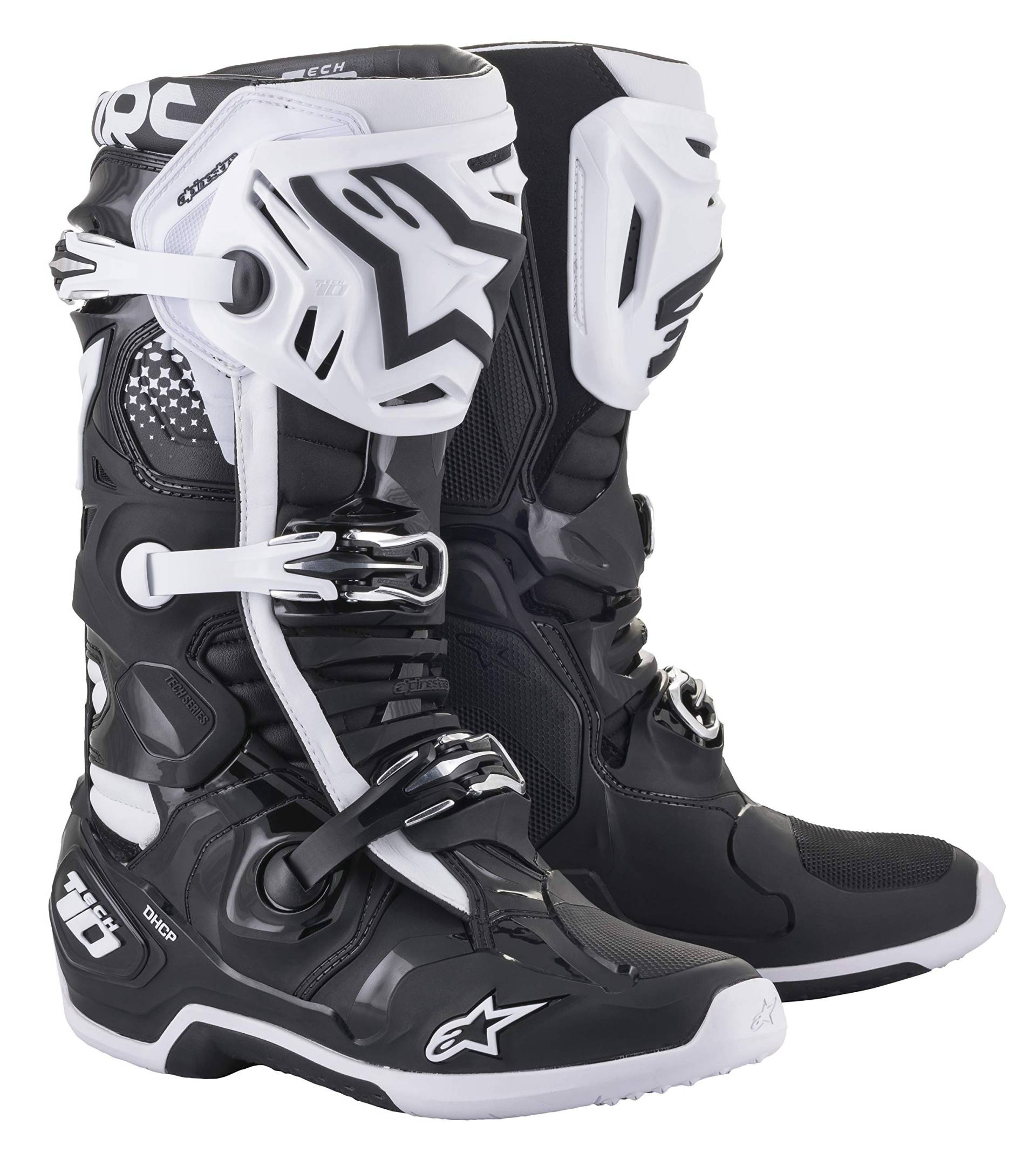 Alpinestars Tech 10 Black/White Alpinestars Tech 10 Black/White von Alpinestars
