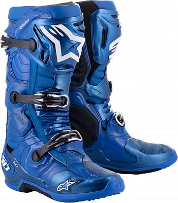 Alpinestars Tech 10 S23, Stiefel - Blau/Schwarz - 14 US von Alpinestars