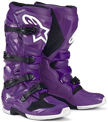 Alpinestars Tech 7, Stiefel - Lila/Schwarz/Weiß - 12 US von Alpinestars