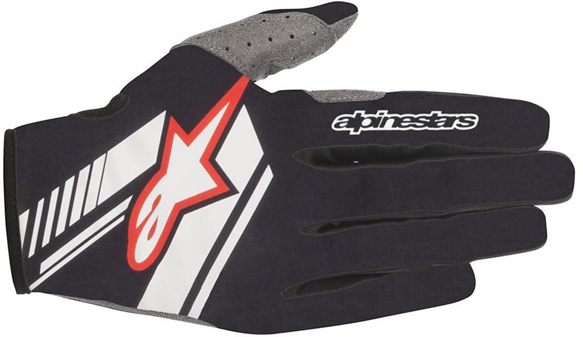 Alpinestars Unisex-Erwachsene Neo Handschuhe, Schwarz/Weiß, M (Mehrfarbig, Einheitsgröße von Alpinestars