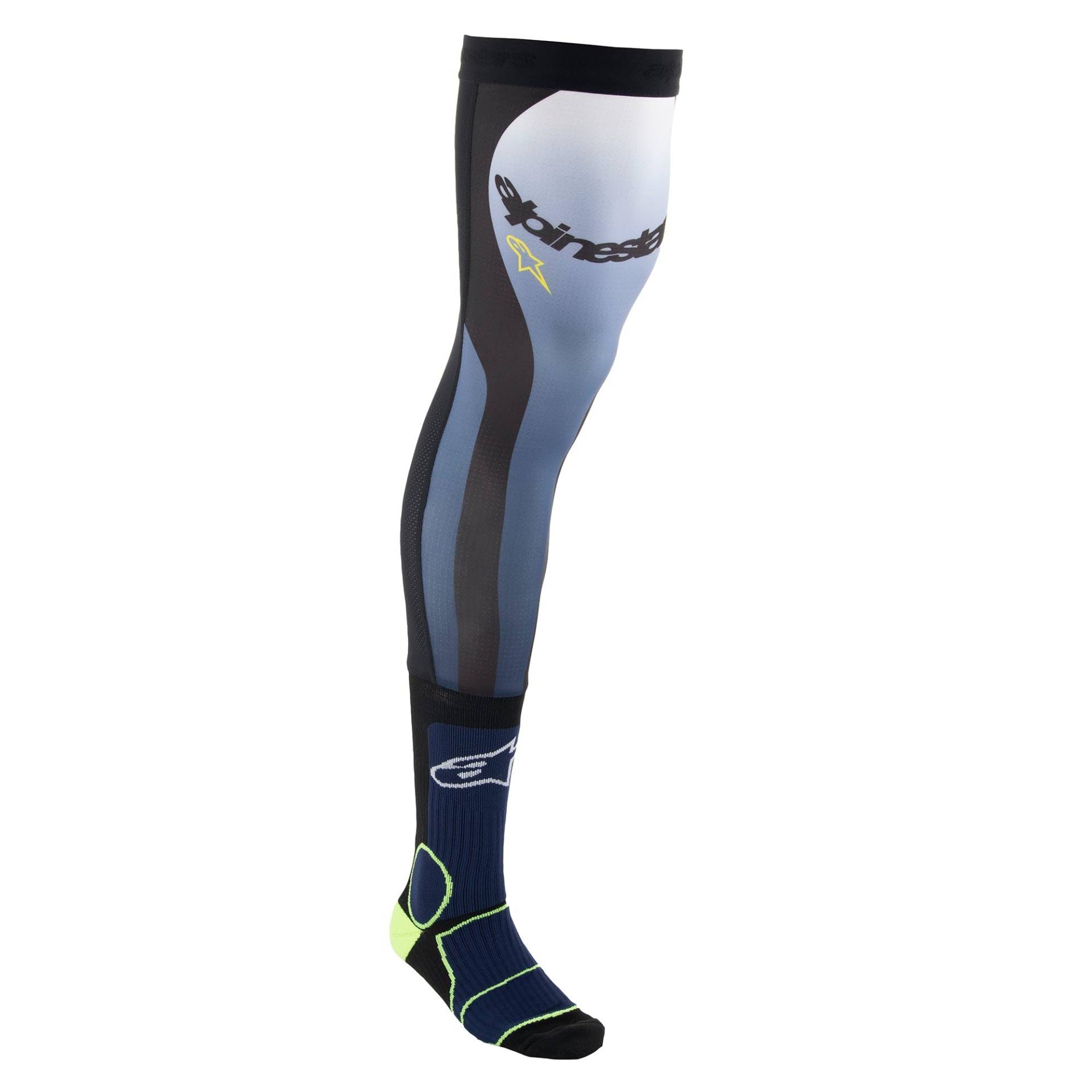 Alpinestars Unisex Knee Brace Technische Socken MX, Night Navy Yellow Fluo, S/M Alpinestars Unisex Knee Brace Technische Socken MX, Night Navy Yellow Fluo, S/M von Alpinestars