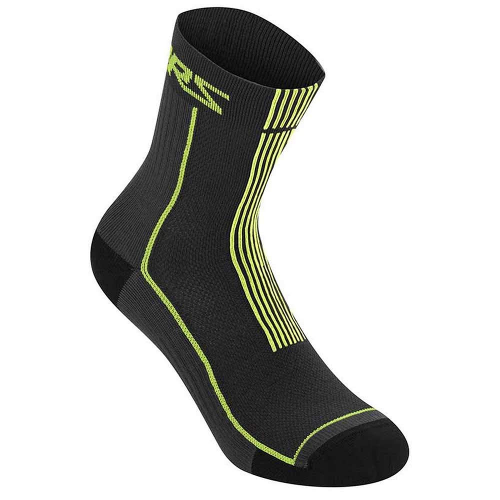 Alpinestars Unisex Sommer 15 Socken, Schwarz/Acid Yellow, Medium Alpinestars Unisex Sommer 15 Socken, Schwarz/Acid Yellow, Medium von Alpinestars