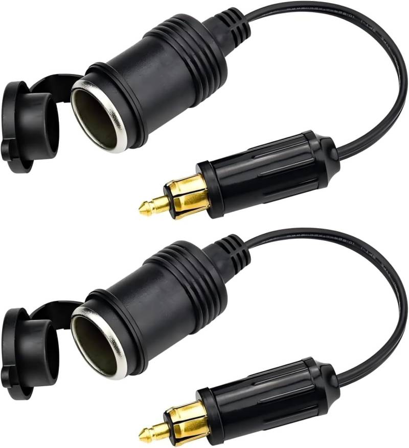 Alrens 2 Stück Zigarettenanzünder USB – Zigarettenanzünder USB C 12V USB Adapter Auto, Zigarettenanzünder Adapter mit PD & QC 3.0, Auto Ladegerät USB C für Smartphone & Tablet von Alrens