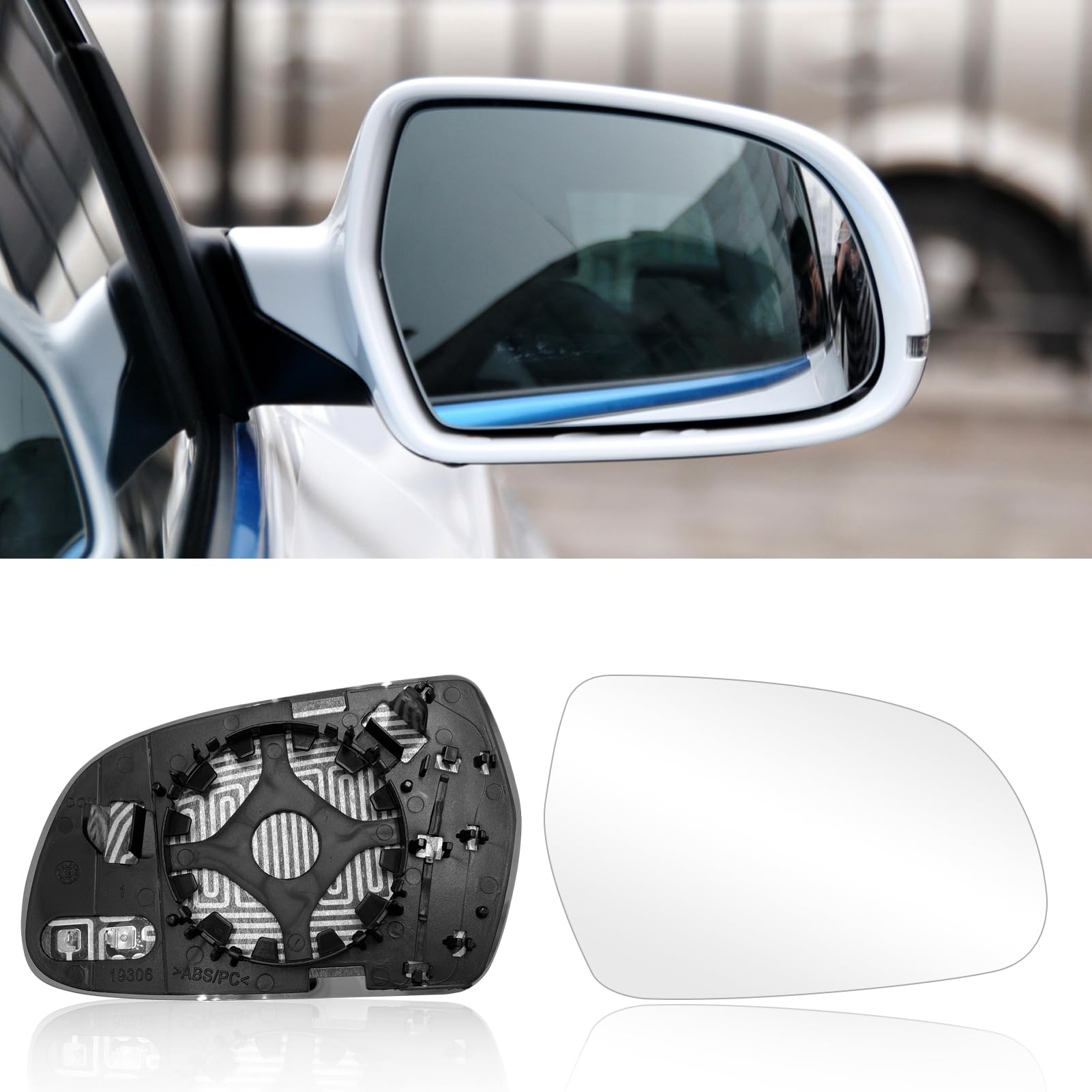 Altsbaos 1PCS Ersatzspiegel Rechts Kompatibel mit Audi A3 A4 A5 Spiegelglas Beheizbar A3 8P1/Cabriolet 8P7/Sportback 8PA,A4 8K2 B8/Avant 8K5 B8,A5 8T3/Cabriolet 8F7/Sportback 8TA-8K0857535E Altsbaos 1PCS Ersatzspiegel Rechts Kompatibel mit Audi A3 A4 A5 Spiegelglas Beheizbar A3 8P1/Cabriolet 8P7/Sportback 8PA,A4 8K2 B8/Avant 8K5 B8,A5 8T3/Cabriolet 8F7/Sportback 8TA-8K0857535E von Altsbaos