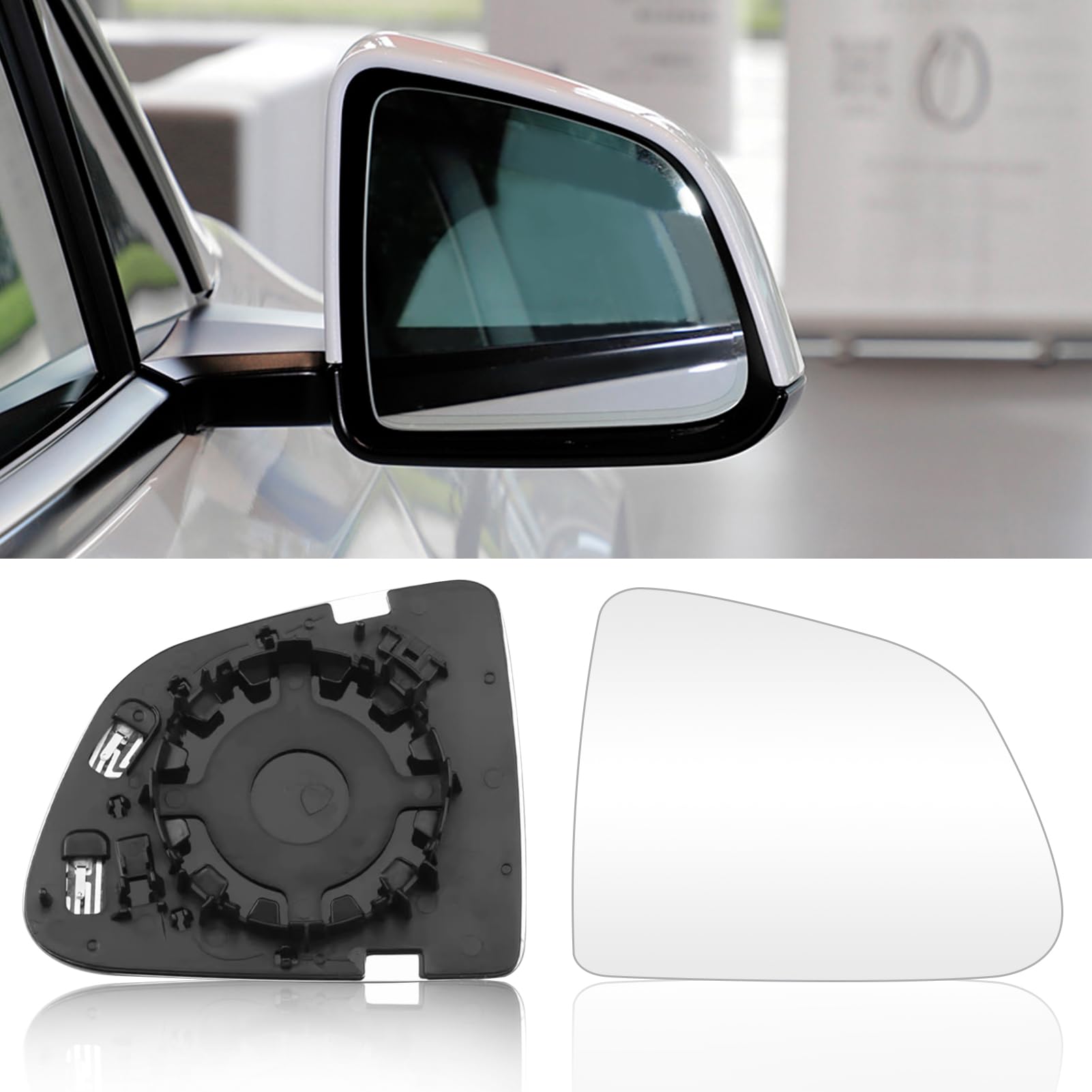 Altsbaos 1PCS Kompatibel mit Spiegelglas Rechts Tesla Model Y 2020 2021 2022 2023 2024 Ersatzspiegel Beheizbar Model Y Zubehör Altsbaos 1PCS Kompatibel mit Spiegelglas Rechts Tesla Model Y 2020 2021 2022 2023 2024 Ersatzspiegel Beheizbar Model Y Zubehör von Altsbaos