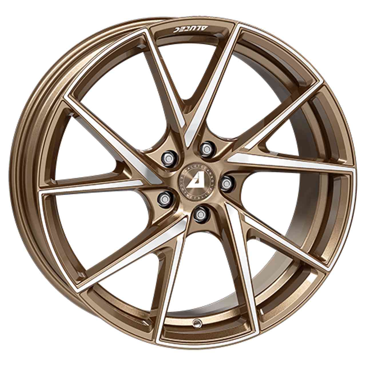 ALUTEC ADX.01 4-LOCH metallic-bronze frontpoliert 7.5Jx18 4x100 ET45 von Alutec