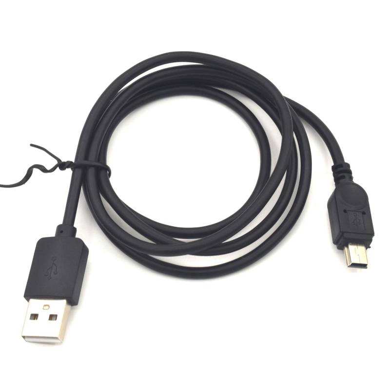 AlyKets Mini USB Kabel, 3Ft USB A auf Mini B USB 2.0 Ladekabel kompatibel mit alten Android, PS3 Controller, Gopro Hero4 Hero3, alte externe Festplatte, blaue Yeti, Kamera, für Garmin Nuvi GPS von AlyKets