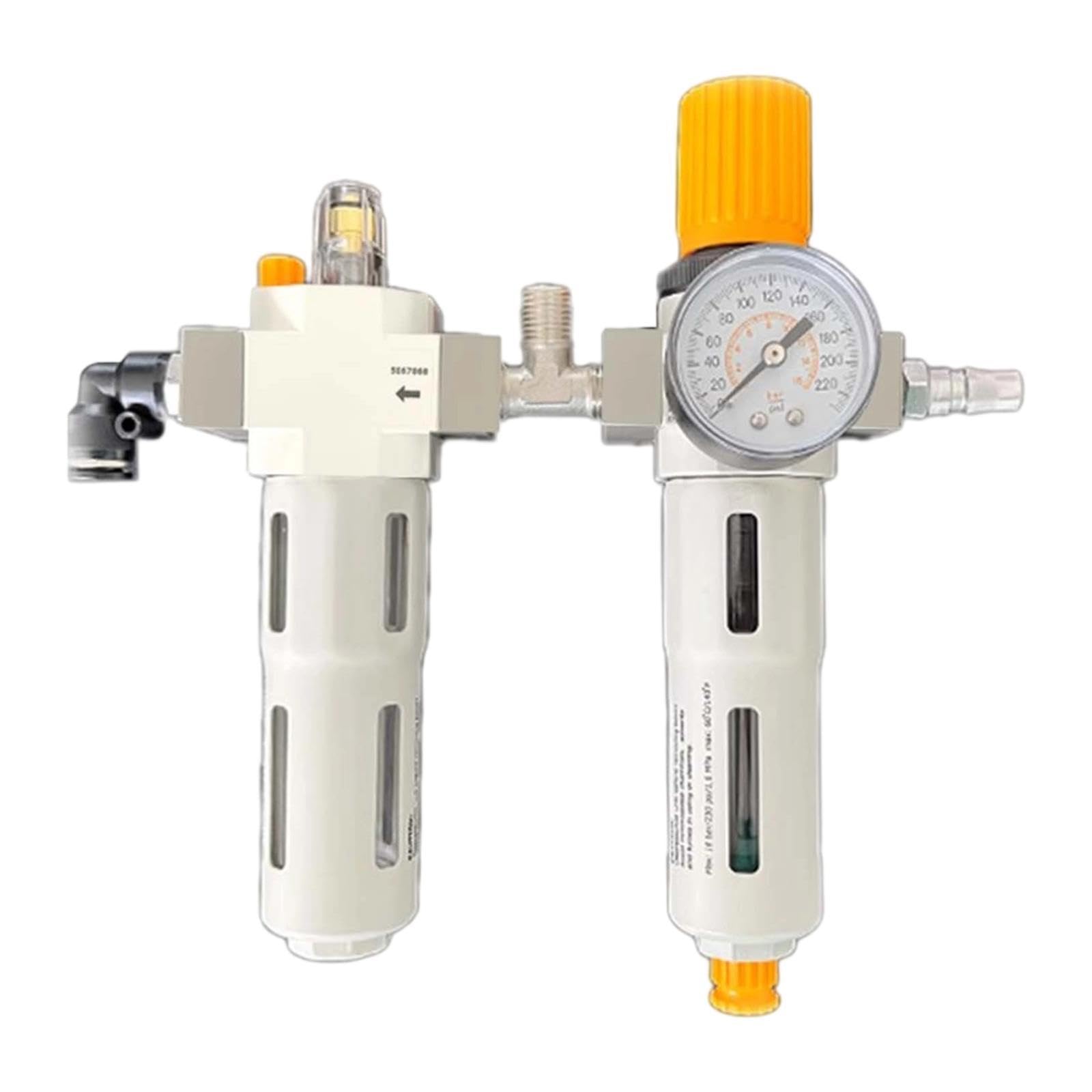 Amagogo 1/4 Zoll NPT Reifenwechsler Öl-Wasser-Abscheider Reifenwerkstätten Wartungsausrüstung 230PSI mit Druckmesser Öl-Wasser- Amagogo 1/4 Zoll NPT Reifenwechsler Öl-Wasser-Abscheider Reifenwerkstätten Wartungsausrüstung 230PSI mit Druckmesser Öl-Wasser- von Amagogo