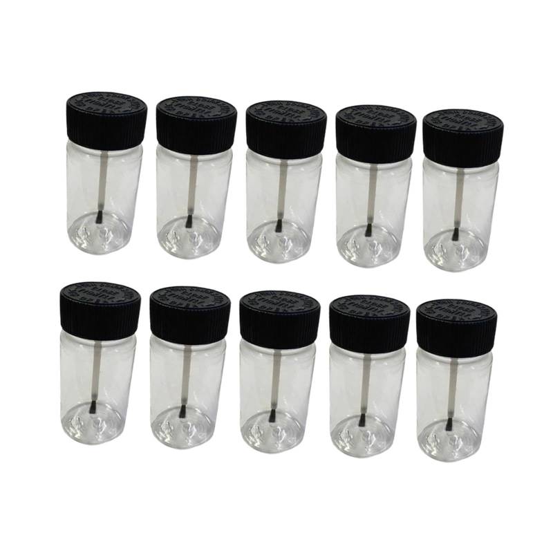Amagogo 10 Stücke übrig Gebliebene Farbbehälter 60 Ml Touchup Farb Applikatorflaschen von Amagogo