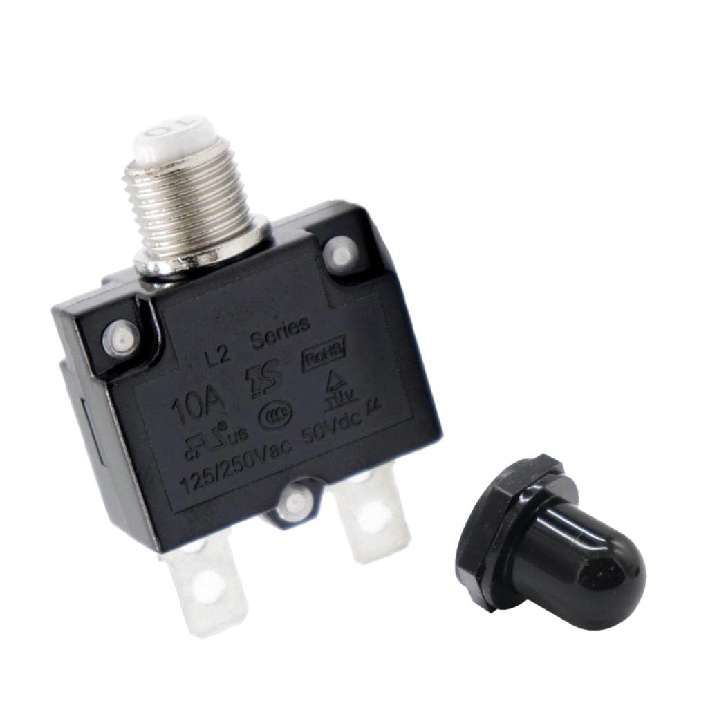 Amagogo 10A Circuit Breaker Overload Switch Reasetable Wasserdicht Amagogo 10A Circuit Breaker Overload Switch Reasetable Wasserdicht von Amagogo