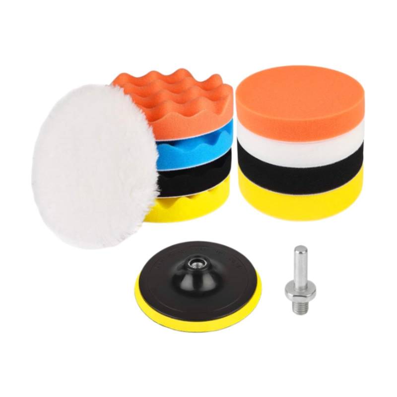 Amagogo 11 Stücke Auto Polierschwamm Kits 3 Zoll für Autos Motorradboot von Amagogo
