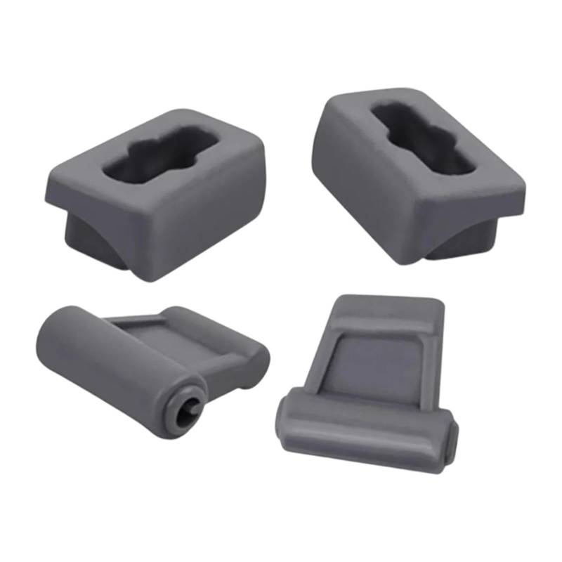 Amagogo 2 Stücke Clips für Sonnenvisier 1078110141 passend zu 450SL, Grau von Amagogo