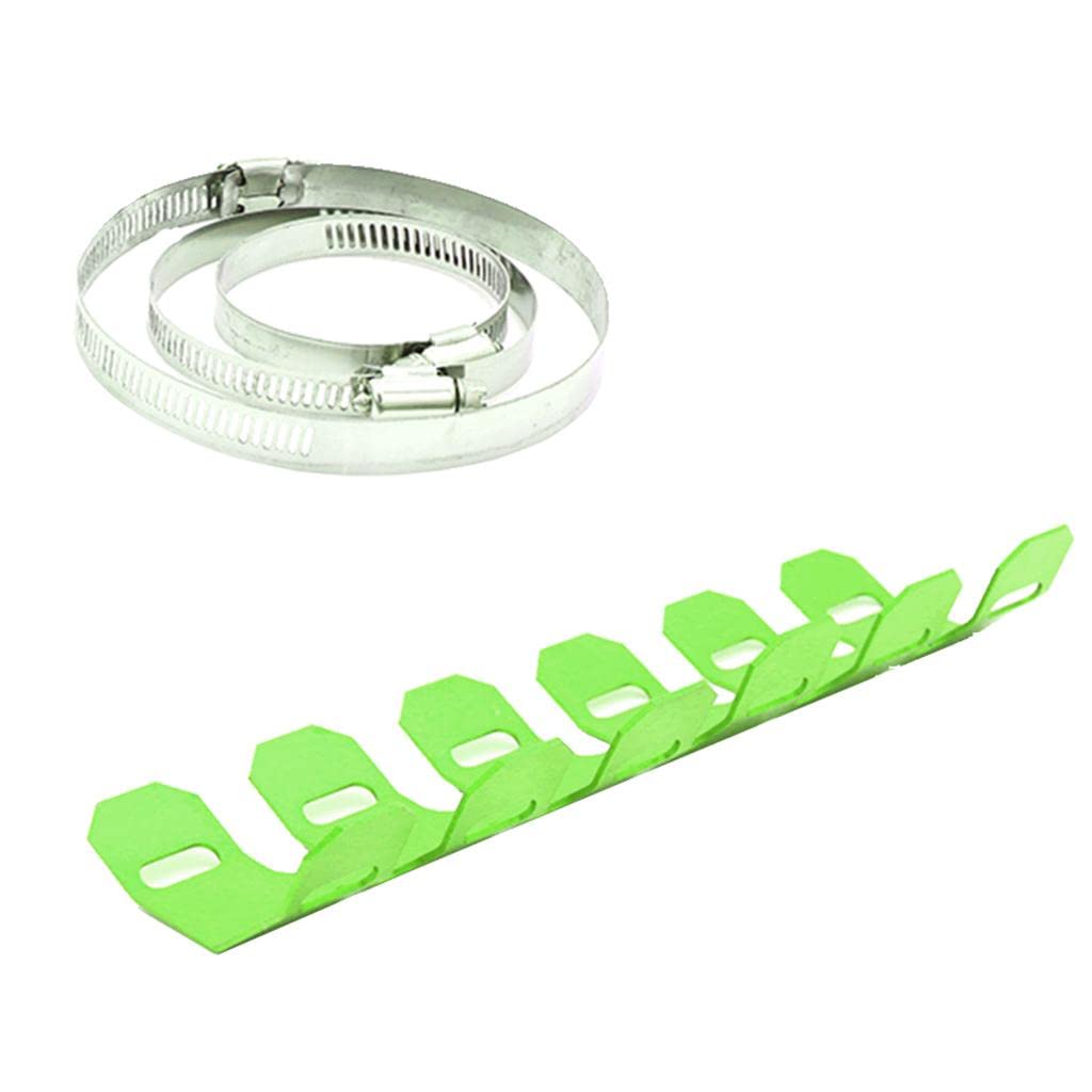 Amagogo 25cm Abgasrohr Hitzeschutzblech Auspuff, Grün Amagogo 25cm Abgasrohr Hitzeschutzblech Auspuff, Grün von Amagogo