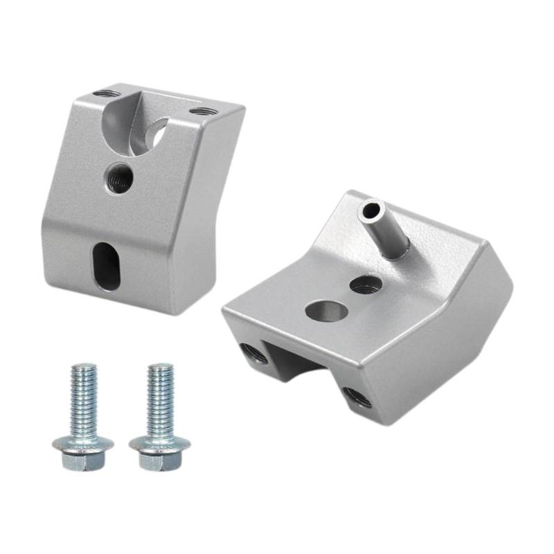 Amagogo 2pcs vorne Sitzabstandshalter Sitzbuchse Riser Verschleiß resistente robuste Sitze Höhenanbieter Einsteller, Weiß von Amagogo