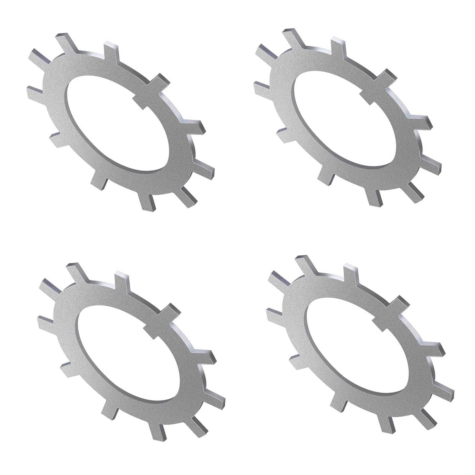 Amagogo 4 Stücke Anhängerrad Tang Washers Ersatzanhänger Waschmaschine ACCS Achse Teile für 10k 12k 15k Amagogo 4 Stücke Anhängerrad Tang Washers Ersatzanhänger Waschmaschine ACCS Achse Teile für 10k 12k 15k von Amagogo