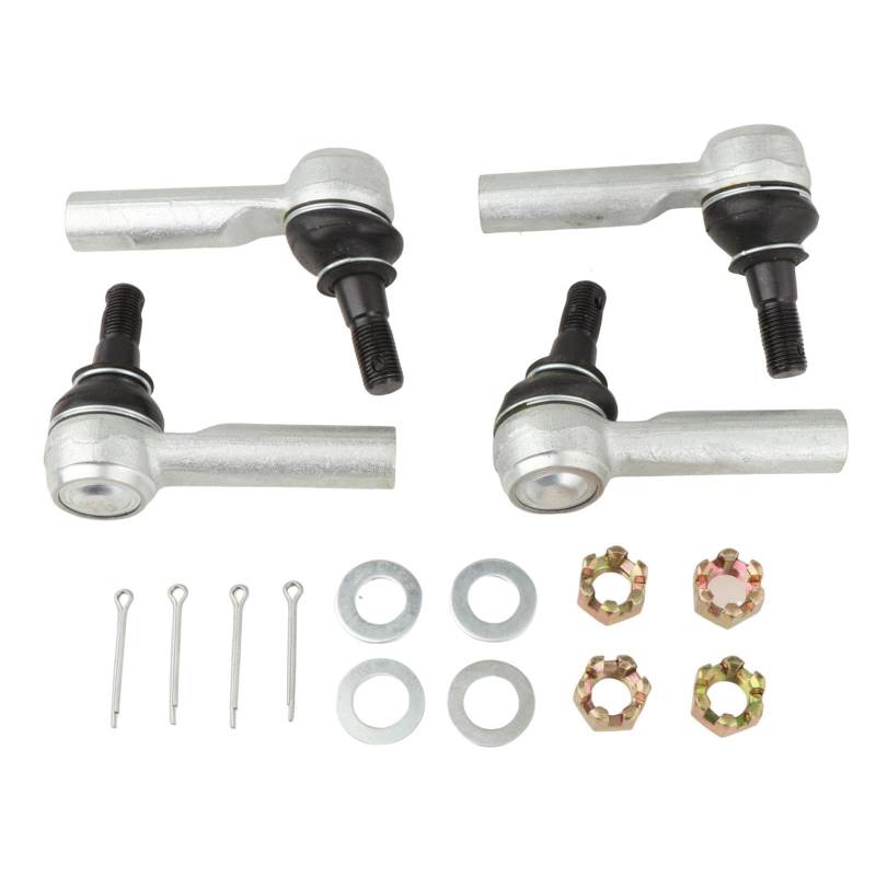 Amagogo 4Pcs Spurstangenkopf Kit Heavy Duty Ersatz Einfache Installation Komponente Wartung Ersatz Lenkung Link Teller Premium von Amagogo