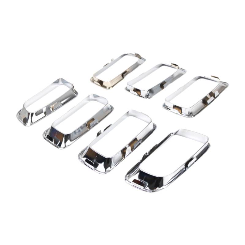 Amagogo 7 Teile Kühlergrill Einbau Set 68109865AA für Kompass, Silbrig von Amagogo