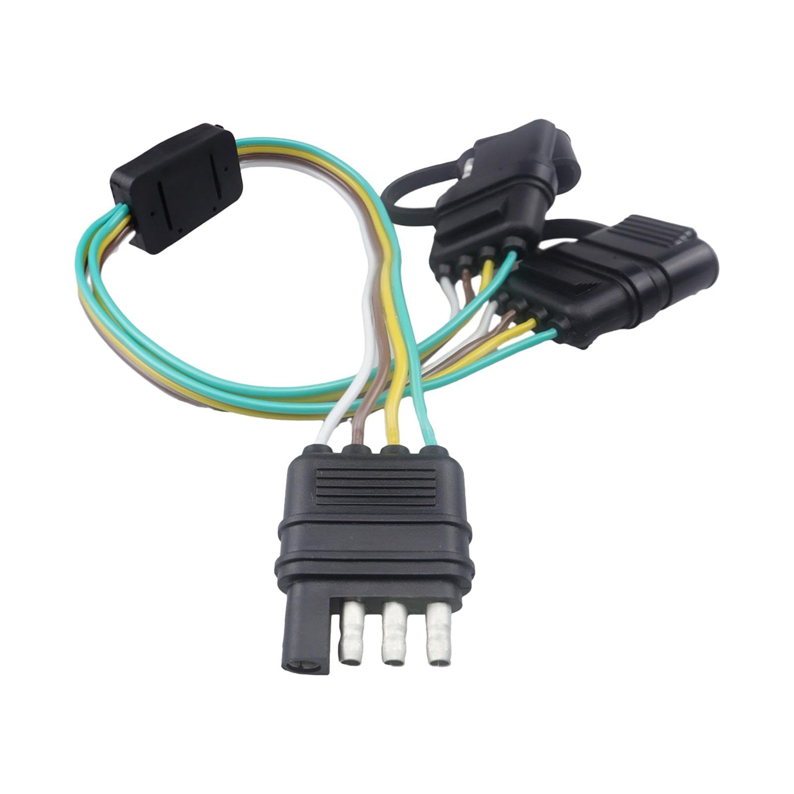 Amagogo Anhänger Draht Verlängerung Stecker 4 Pin Anhänger Kabelbaum Extender Universal mit Amagogo Anhänger Draht Verlängerung Stecker 4 Pin Anhänger Kabelbaum Extender Universal mit von Amagogo