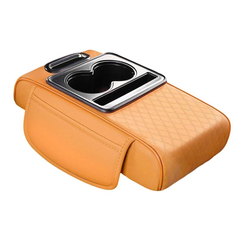 Amagogo Auto Armlehnen Pad mit Halter für Getränke Und Gewebekasten, Style E von Amagogo