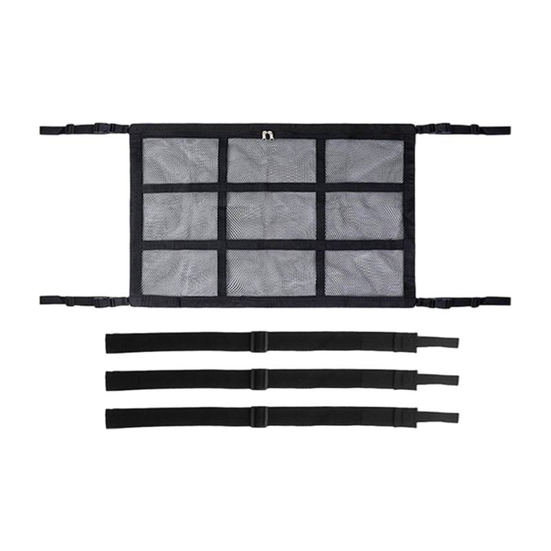 Amagogo Auto Ladungsnetz für Dachträger, Camping Und Reisezubehör, 9 Gitter 78 cm von Amagogo