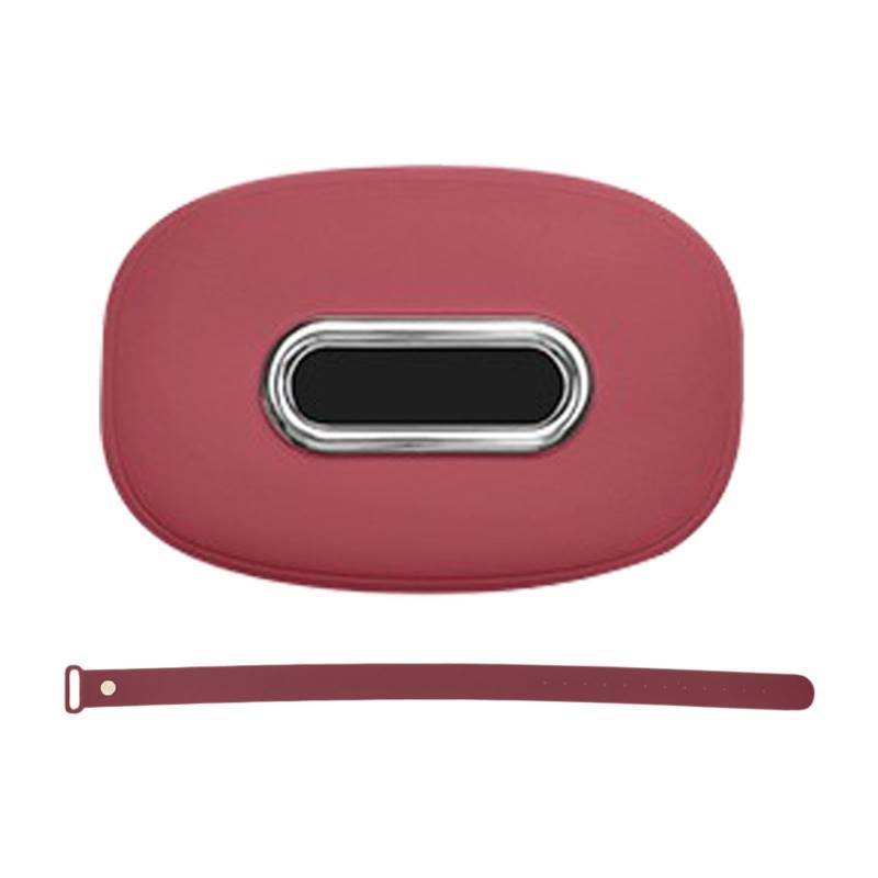 Amagogo Autogewebehalter Backseat Tissue Box Automotive Innenzubehör Easy Installation Premium Universal Hanging Serviette Hülle, Rot von Amagogo