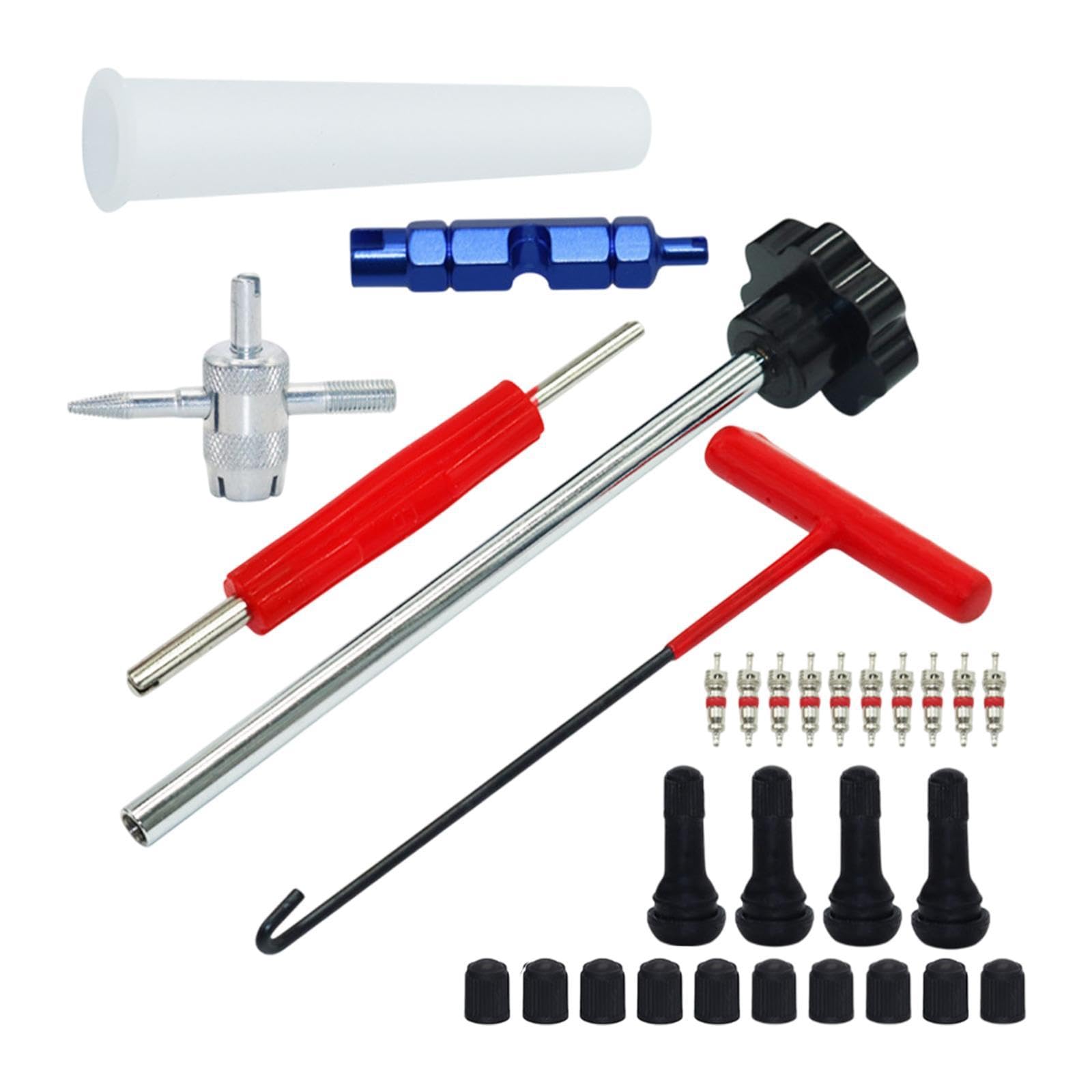 Amagogo Generisches Reifenventil Stamm Entfernungswerkzeug Reifenventil Core Remover Installer Werkzeugventil Stamm Entfernungstool für LKW ATV Autos, 30 Stück Amagogo Generisches Reifenventil Stamm Entfernungswerkzeug Reifenventil Core Remover Installer Werkzeugventil Stamm Entfernungstool für LKW ATV Autos, 30 Stück von Amagogo