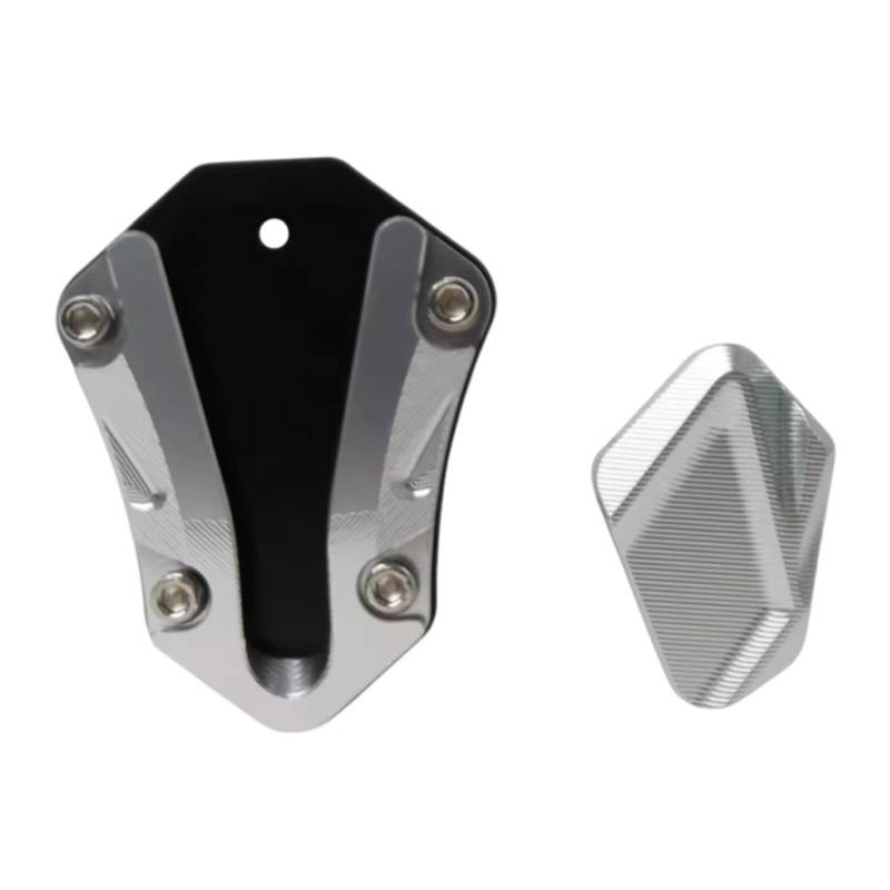 Amagogo Motorrad -Kickstand -Pad -Extender -Vergrößerungsplatten -Stützmatte für 368G, Titan von Amagogo