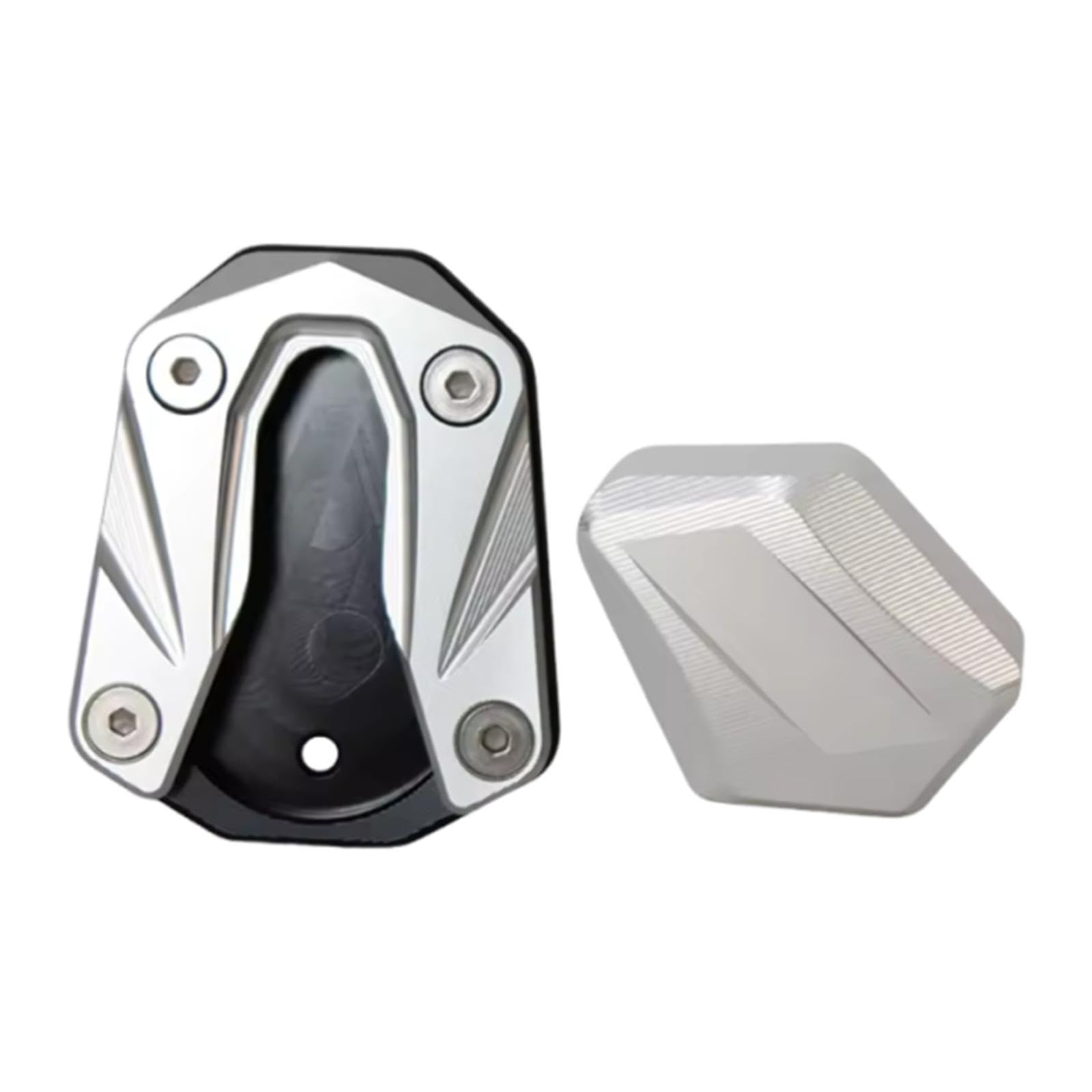Amagogo Motorrad Kickstand Pad Extender vergrößerte Seitenständer Stützmattenmattenmattenverlängerung für 368G Outdoor -Parkplätze, Splitter Amagogo Motorrad Kickstand Pad Extender vergrößerte Seitenständer Stützmattenmattenmattenverlängerung für 368G Outdoor -Parkplätze, Splitter von Amagogo