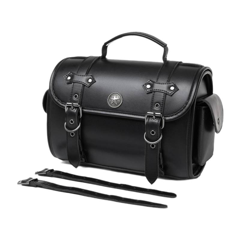 Amagogo Motorrad Satteltasche Universal Multifunktional 2 Einstellbare Straps Symbolletaschen von Amagogo