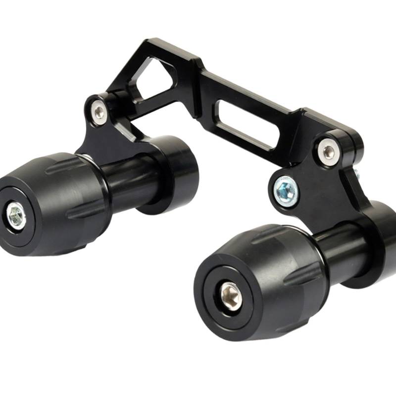Amagogo Motorrad Sturzschutz Schieberegler für Einfache Installation, Schwarz von Amagogo