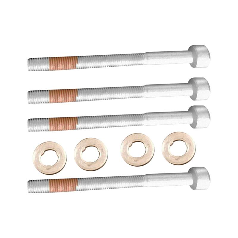 Amagogo Set mit Vier Dichtungsringen und Injektorbolzen für A000 990 29 07 A6119900122 von Amagogo