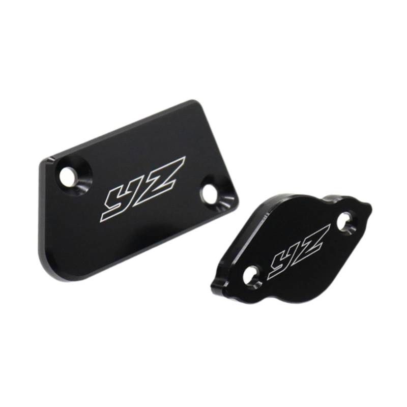 Amagogo Vordere Heckbremsflüssigkeit Reservoir Deckung Ersatz Reparatur Teil Leichtes Bremshart -Zylinder -Kappe für YZF250/426/450, Schwarz von Amagogo