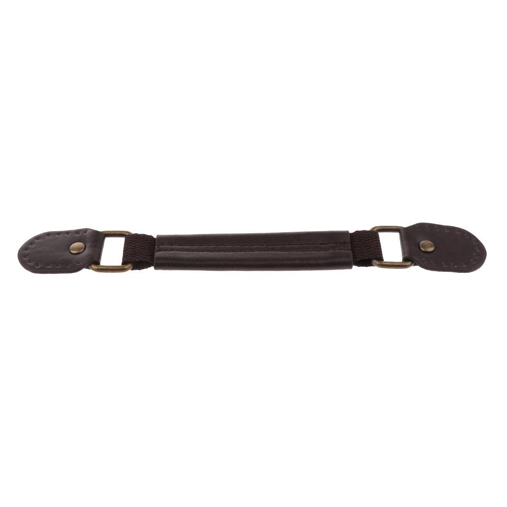 Leder-Ersatzgriff für Koffergriff, dunkles Kaffeebraun Leder-Ersatzgriff für Koffergriff, dunkles Kaffeebraun von Amagogo