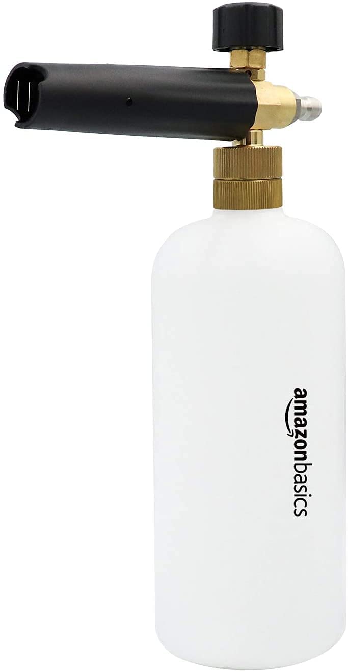 Amazon Basics Schneeschaumschlauch mit 1/4-zoll-Schnellanschluss für Hochdruckreiniger-Pistole, nur kompatibel mit 1/4-zoll-Schnellanschluss, 976 ml Amazon Basics Schneeschaumschlauch mit 1/4-zoll-Schnellanschluss für Hochdruckreiniger-Pistole, nur kompatibel mit 1/4-zoll-Schnellanschluss, 976 ml von Amazon Basics