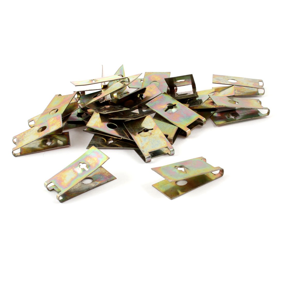 sourcing map 25 Stücke Auto Befestigung Clips Metall U-Muttern Fasteners Blechmutter Clip Klammer sourcing map 25 Stücke Auto Befestigung Clips Metall U-Muttern Fasteners Blechmutter Clip Klammer von uxcell