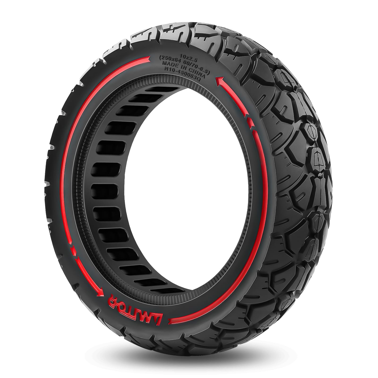 Amitor 60/70-6.5 Reifen Vollgummi für Ninebot MAX G30 G30P G30LP Reifen E Scooter 10x2,5, 10 Zoll Vollgummireifen Scooter Abriebfeste & Pannensichere, E Scooter Reifen 10 Zoll Offroad Vollgummi, 1PCS Amitor 60/70-6.5 Reifen Vollgummi für Ninebot MAX G30 G30P G30LP Reifen E Scooter 10x2,5, 10 Zoll Vollgummireifen Scooter Abriebfeste & Pannensichere, E Scooter Reifen 10 Zoll Offroad Vollgummi, 1PCS von Amitor