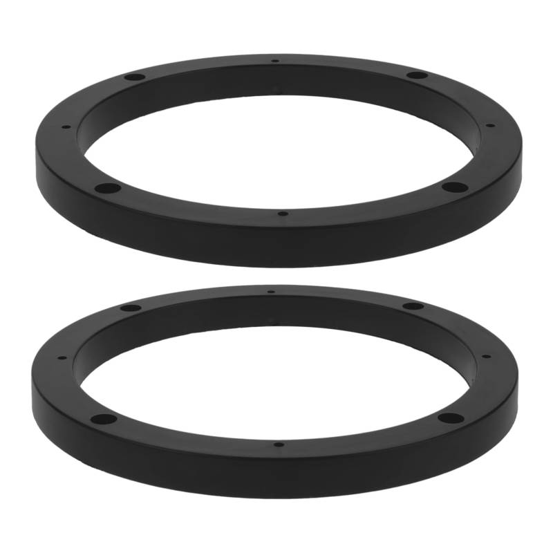 Amosfun 1 Paar Hupendichtung aus Kunststoff Abstandshalter Klammern Auto Lautsprecher montieren verlängern Lautsprecheradapter Abstandsringe für Lautsprecher Plastik Black von Amosfun