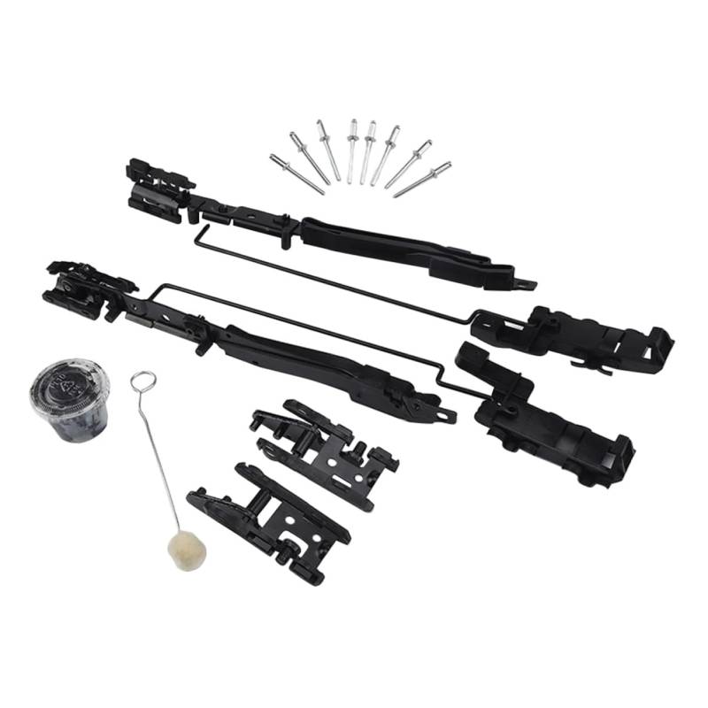 Amosfun 1 Satz Auto Reparaturset Zubehör Reparieren Auto Schiebedach Ersatz Autozubehör Abs Black Zufällige Farbe von Amosfun