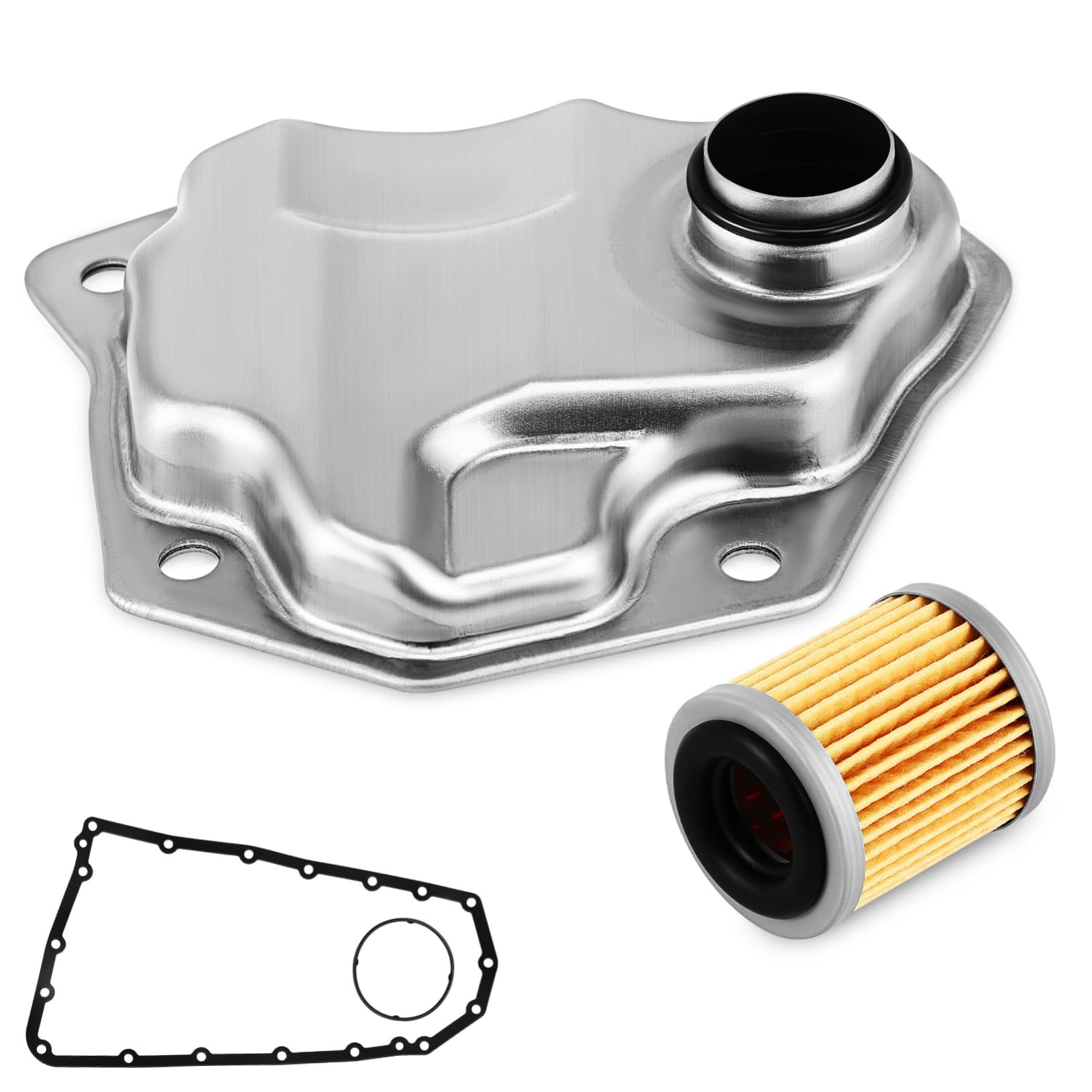 Amosfun 1 Satz Autozubehör Motorrad Universal- Bausatz Dichtung Sieb Autoteile Getriebeölfilter Aluminiumlegierung Silver Amosfun 1 Satz Autozubehör Motorrad Universal- Bausatz Dichtung Sieb Autoteile Getriebeölfilter Aluminiumlegierung Silver von Amosfun