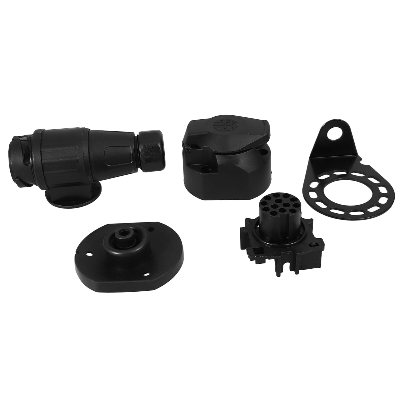Amosfun 1 Satz Europäischer 13-Kern-Sockel für Wohnung Wohnmobil Stecker Anhängersteckersatz Wohnmobil-Anhänger- Anhängersteckdose Metall Black Amosfun 1 Satz Europäischer 13-Kern-Sockel für Wohnung Wohnmobil Stecker Anhängersteckersatz Wohnmobil-Anhänger- Anhängersteckdose Metall Black von Amosfun