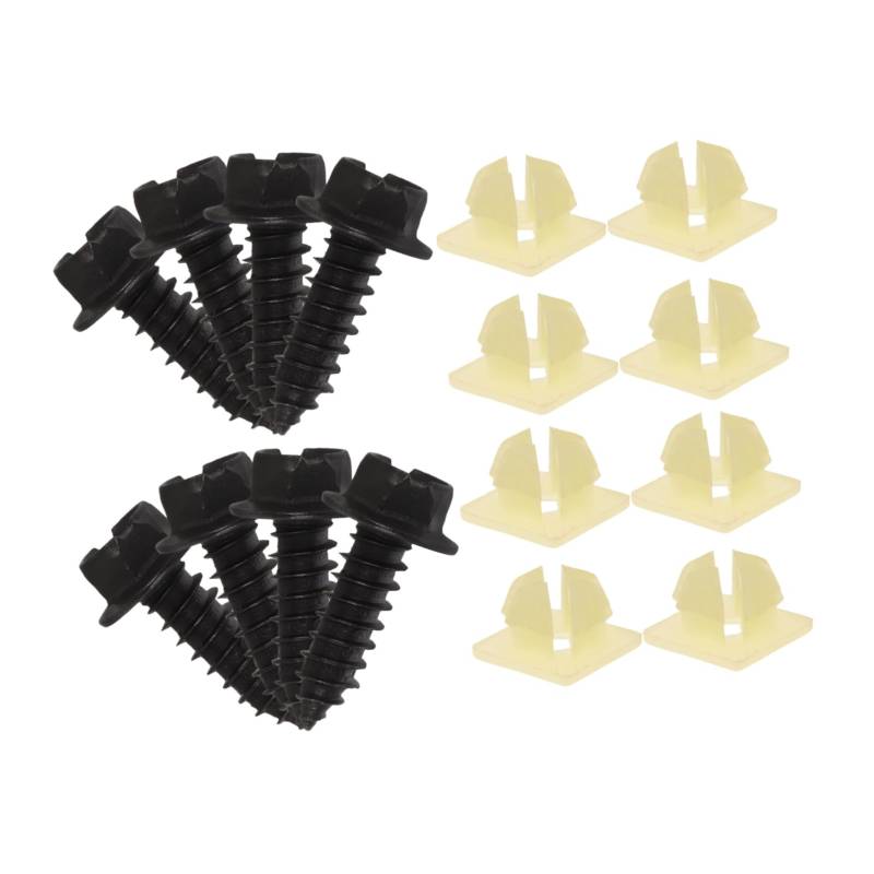 Amosfun 1 Satz Stoßfängerclips Nietclips Für Autostoßstangen Auto-clips Stoßfängerbefestigungen Befestigungsset Befestigungselemente Für Autostoßstangen Metall von Amosfun