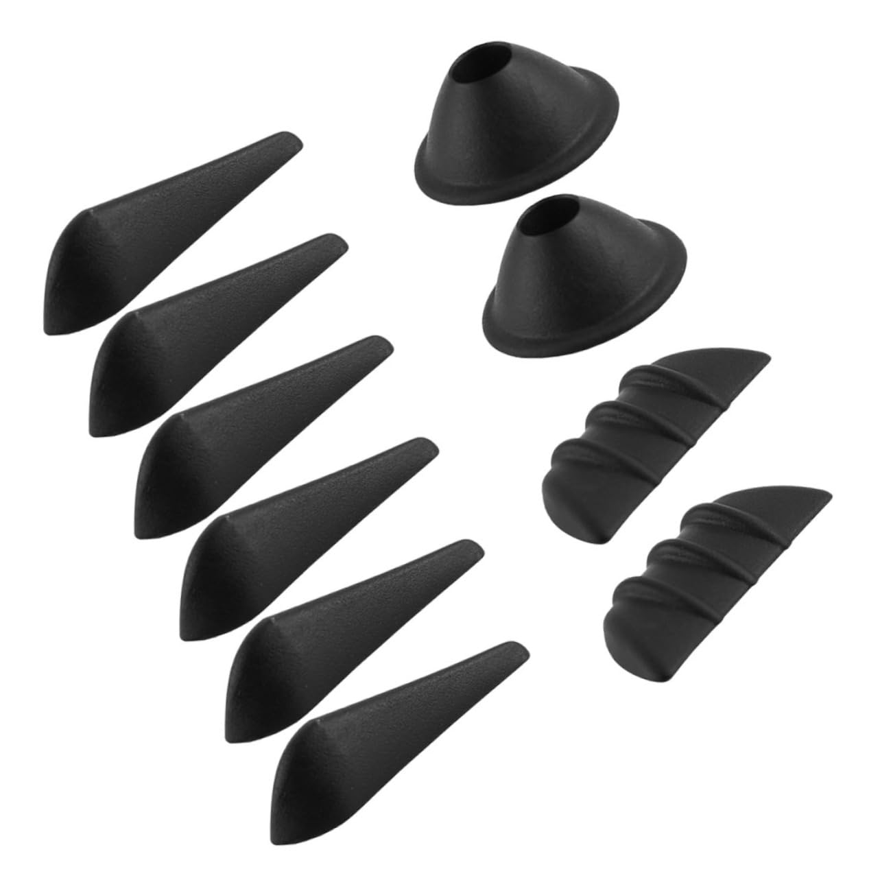 Amosfun 10 Stück Anti-kollisions-streifenabweiser Die Ermäßigung Universal- Akustisch Haken Spoiler Diffusor Soundsteuerung Fürs Auto Dämpfung Bausatz Schalldicht Schaum Plastik Schwarz Amosfun 10 Stück Anti-kollisions-streifenabweiser Die Ermäßigung Universal- Akustisch Haken Spoiler Diffusor Soundsteuerung Fürs Auto Dämpfung Bausatz Schalldicht Schaum Plastik Schwarz von Amosfun