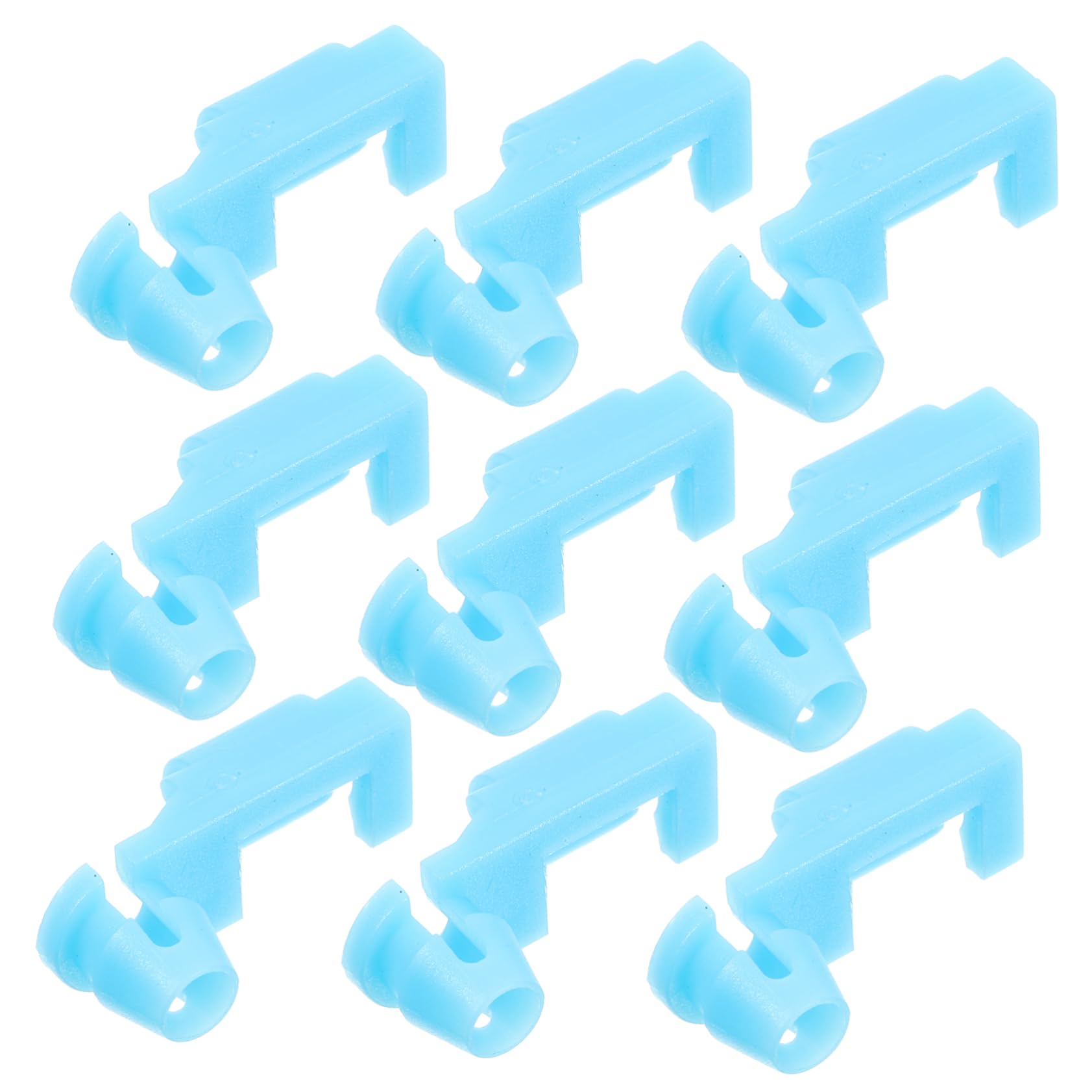 Amosfun 10 Stück Türschlosshebel Fixierer Pflicht Türschloss Clip Heckklappengriffstangen Clip Autogriffstangen Clip Profil Heckklappengriff Clip Heckklappenstangen Halteclips von Amosfun